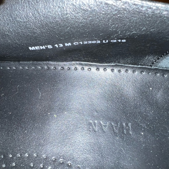 Cole Haan Men’s size 13 black dress shoe - Picture 4 of 12